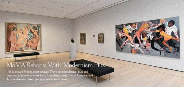 MoMA Reboots With 'Modernism Plus'
