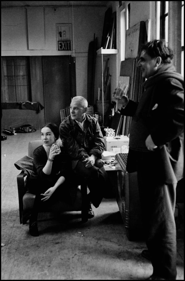 Anita Huffington, Willem de Kooning and Franz Kline