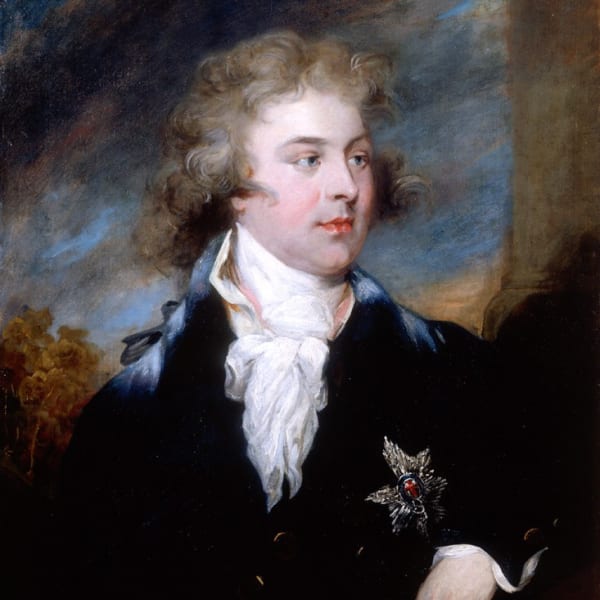 John Russell RA - Portrait of The Prince of Wales, later King George IV (1762-1830), 1790