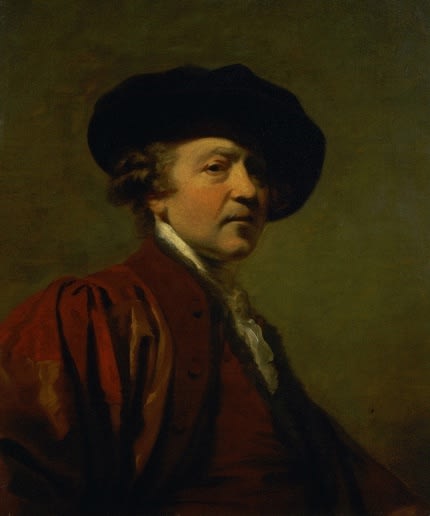 Sir Joshua Reynolds P.R.A. - Portrait of a Gentleman in a Red Jacket, Mid 1740s