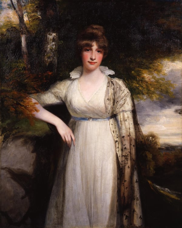 John Hoppner RA - Portrait of a Lady, possibly Mrs Crewe, late 18th century