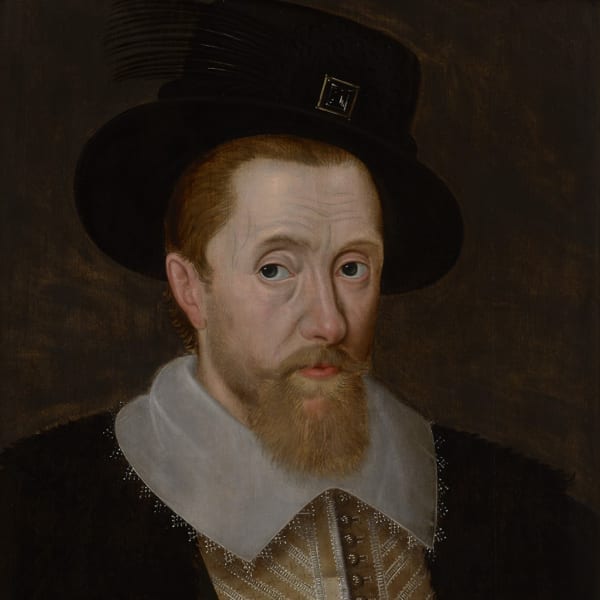 Studio of John de Critz the Elder - Portrait of Robert Cecil (1563-1612), 1st Earl of Salisbury, late 16th century