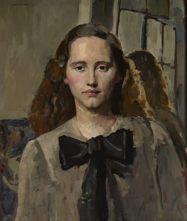 Portrait of Nancy Woodward by Gerald Leslie Brockhurst
