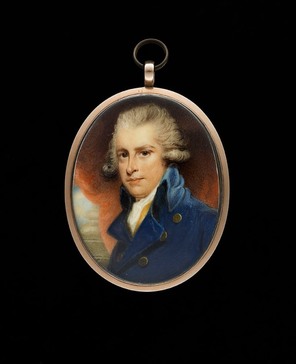 James Nixon ARA - Portrait miniature of William Cavendish (1748-1811), 5th Duke of Devonshire, 1782