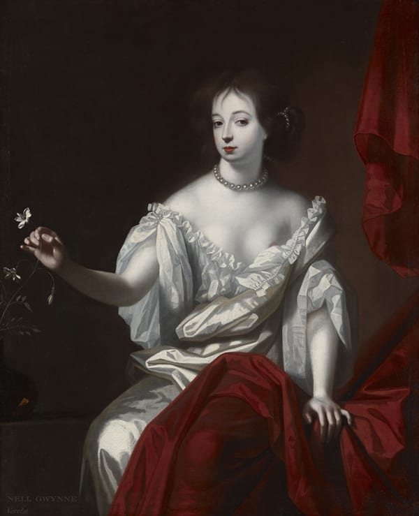 Portrait of Nell Gwyn by Simon Verelst