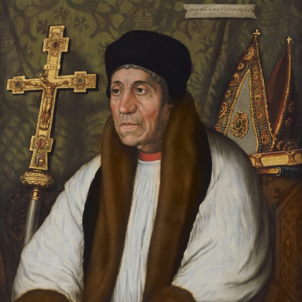Portrait of William Warham Archbishop of Canterbury