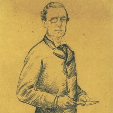 Charles Paul Renouard - Lord Randolph Churchill on the Front Bench, 1886