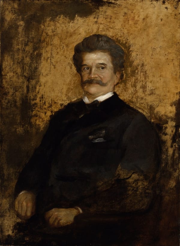 Franz von Lenbach - Portrait of Otto von Bismarck (1815-98), c. 1890