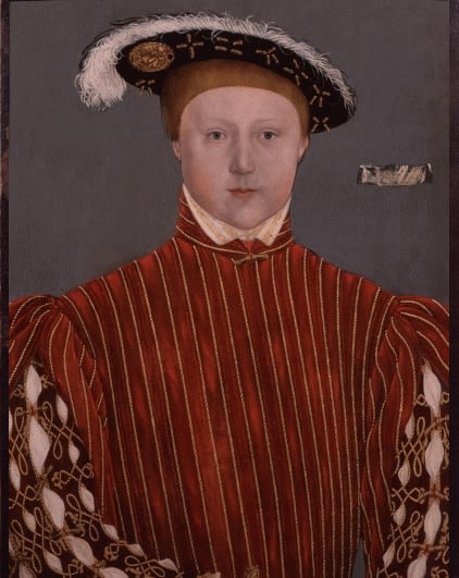 Circle of Hans Holbein - Edward VI (1537-53), c. 1543