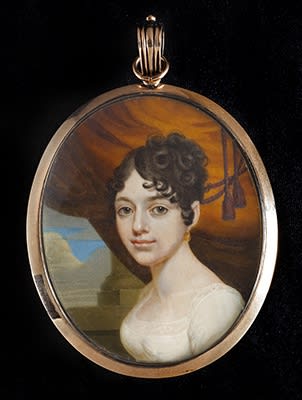 Alexander Gallaway - Portrait miniature of a Gentleman, 1794