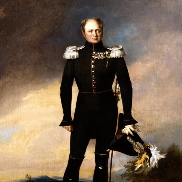 Portrait of Alexander I Emperor of Russia