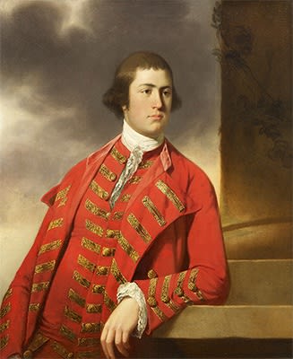 Tilly Kettle - Portrait of a Gentleman, traditionally identified as Captain Bryce, Mid 1760s