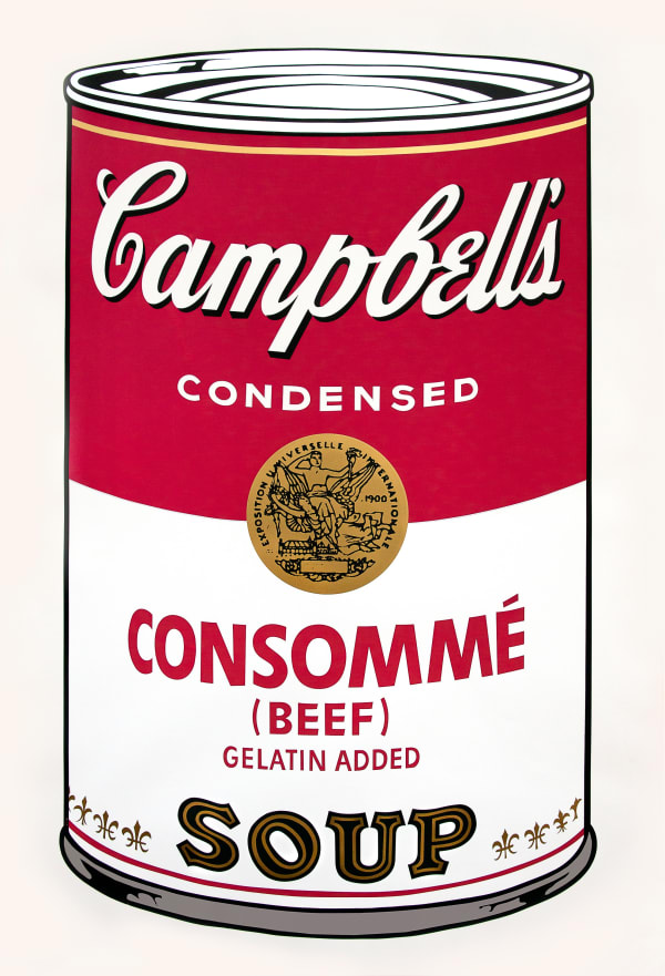 Andy Warhol, Beef Consommé, from Campbell's Soup I