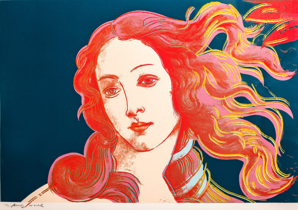 Andy Warhol, Details of Renaissance Paintings: Sandro Botticelli, Birth of Venus, 1482, 1984
