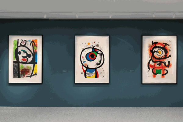 NOW OPEN | Joan Miró: Monumental Printmaking, Groundbreaking prints by the Catalan Spanish artist