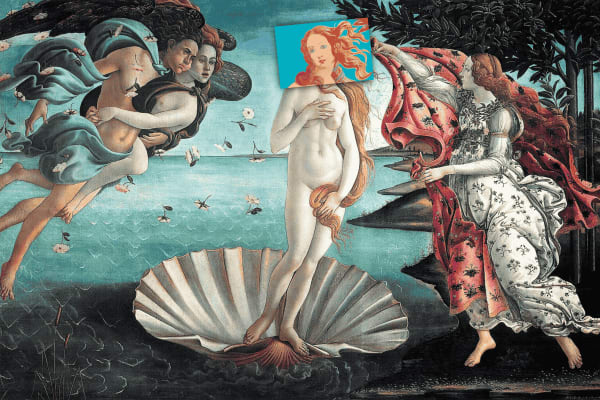 Details of Renaissance Paintings at Art Miami 2024, Discover Shapero Modern's take on renaissance paintings
