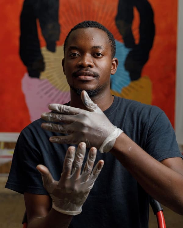 Kwaku Owusu Achim, Courtesy of the artist and Omenai Gallery