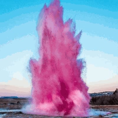 Chilean artist jailed for dyeing Iceland's famous natural hot spring PINK with food colouring