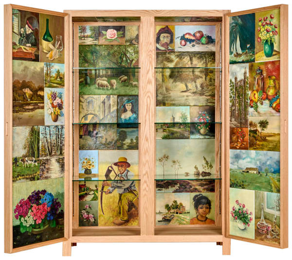 Diederik Schneemann Painting Cupboard Open