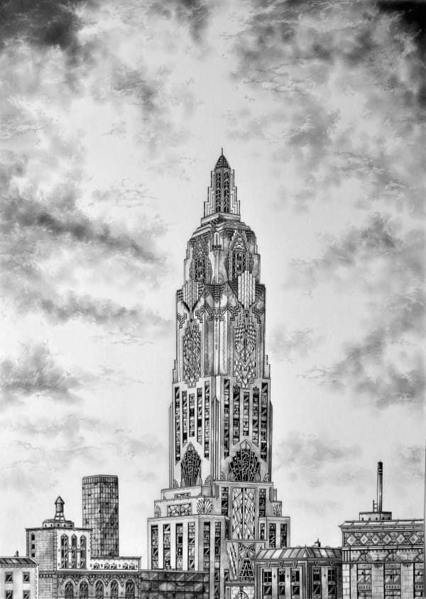08 The National Goliath Building Pencil On Paper 50 X 70 Cm 2012
