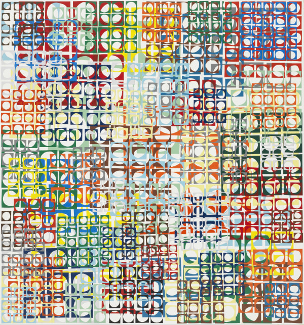 Beat Zoderer Mixedmedia Negativraster No2 07 2007