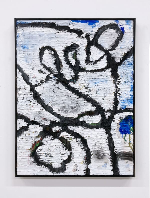 16 0 Untitled 80X60Cm Oil Acrylic Spray Paint On Linen 2023