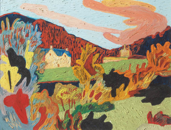 Peter Bol, Rouveret, 1993, 72x92 cm