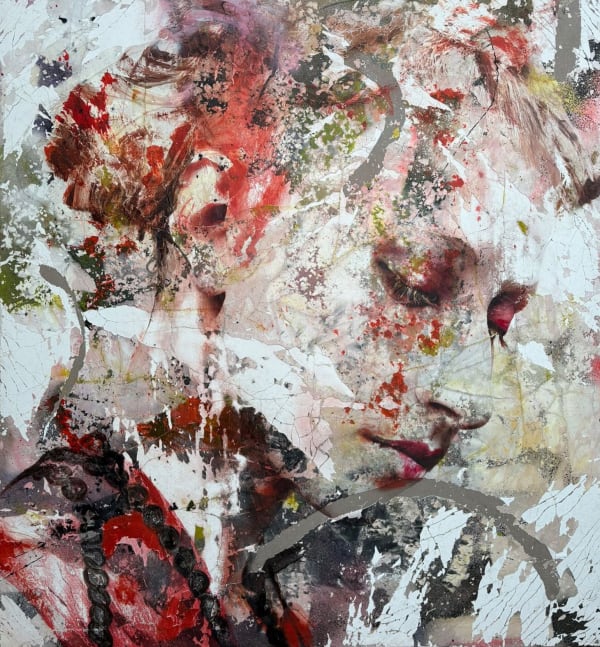 Lita Cabellut, Milou (2025), 215x200 cm