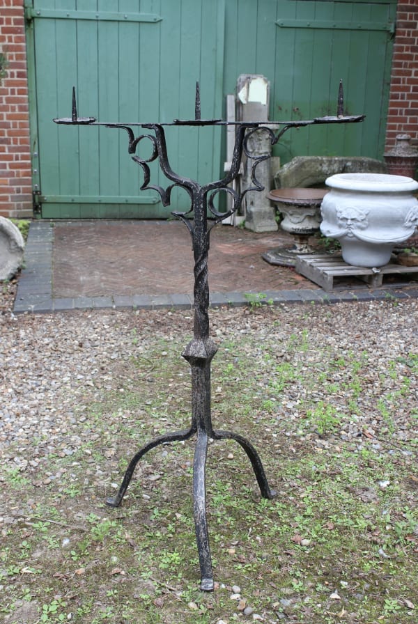 Early 17th century Continental standing candelabra