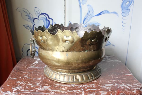 18th century brass monteith
