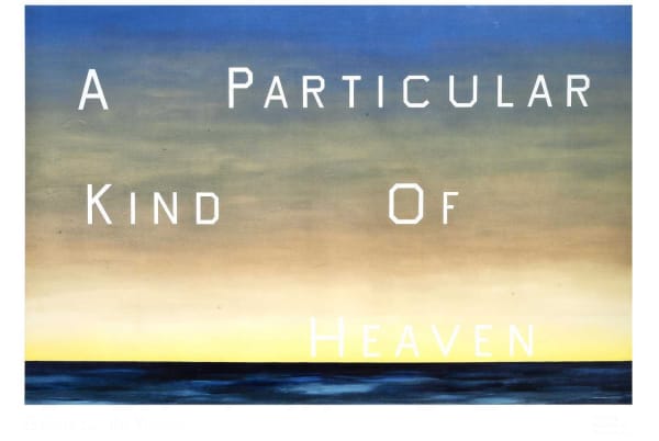 Ed Ruscha - A Particular Kind Of Heaven, 1983