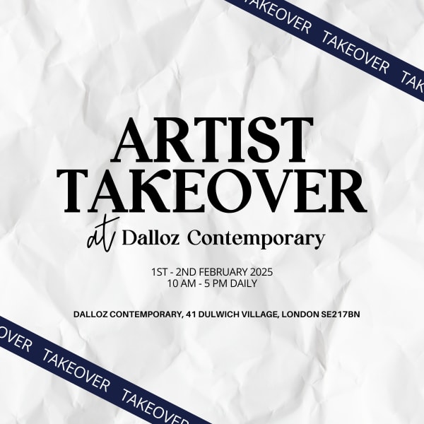 Artist Takeover: Meet Duncan Wade at Dalloz Contemporary!