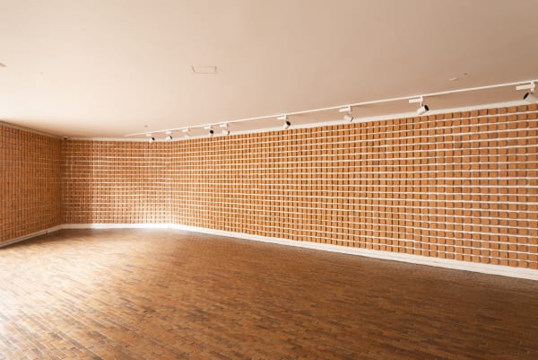 Installation view, Teresa Margolles: Estorbo, MAMBO Museo de Arte Moderno de Bogotá, Bogotá, Colombia, 2019