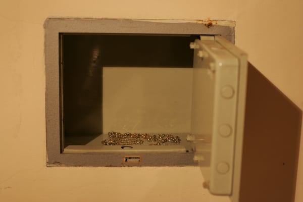 Installation view, Teresa Margolles: What else could we talk about?, Mexican Pavilion, Venice, Italy, 2009