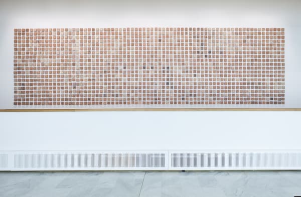 Installation view, Teresa Margolles: Ya Basta hijos de puta, PAC Padiglione d'Arte Contemporanea, Milan, Italy, 2018