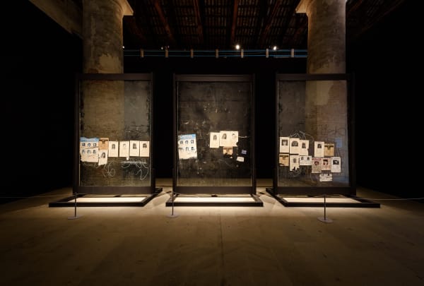 Installation view, Teresa Margolles: May You Live in Interesting Times, Venice Biennale, Venice, Italy, 2019