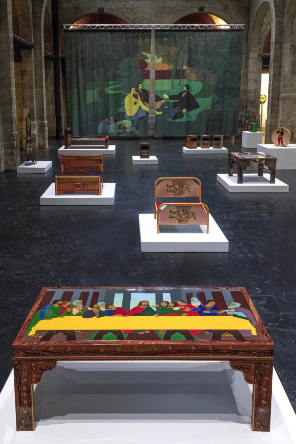 Installation view, Teresa Margolles: 1965–2017, Capc Musée d'art Contemporain de Bordeaux, Bordeaux, France, 2017-2018