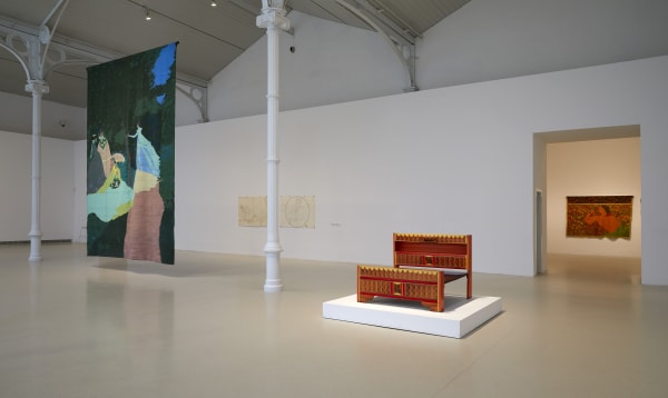 Installation view, Beatriz González, Museo Nacional Centro de Arte Reina Sofia, Madrid, Spain, 2018