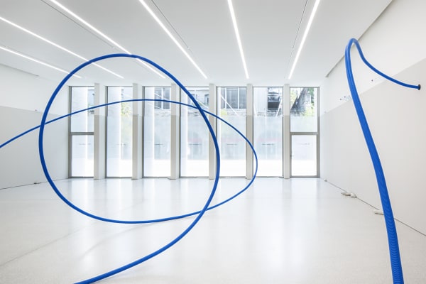 Installation view, Jorge Macchi: The Submerged Cathedral, Musée cantonal des Beaux-Arts, Lausanne, Switzerland, 2020