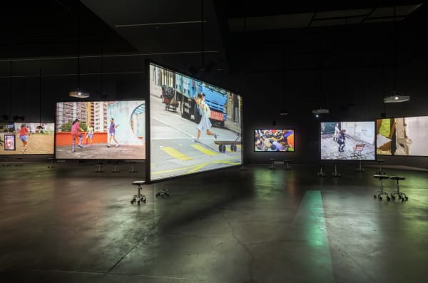 Installation view, Francis Alÿs: Children's Games, Museo Universitario Arte Contemporáneo, Mexico city, Mexico, 2023