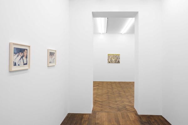 Installation view, Adrian Paci: Soft with Sorrow, Galerie Peter Kilchmann, Paris, France, 2023, Photo: Axel Fried
