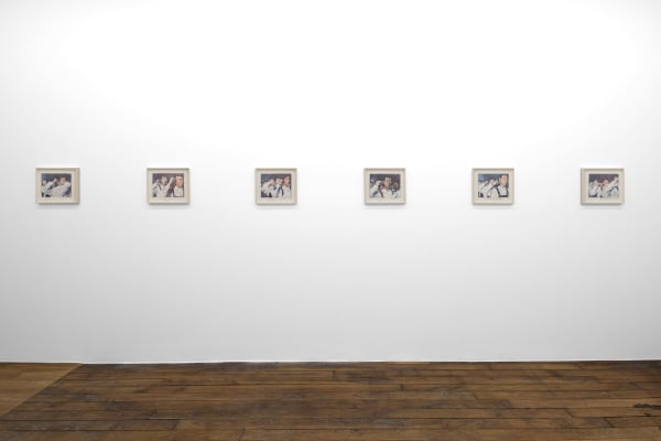Installation view, Adrian Paci: Soft with Sorrow, Galerie Peter Kilchmann, Paris, France, 2023, Photo: Axel Fried
