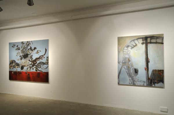 Installation view, Uwe Wittwer: Outsiders Delight, Contemporard Art Derry, Derry, Ireland, 2012