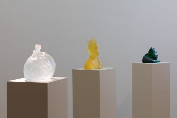 Installation view, Leiko Ikemura: Witty Witches, Georg Kolbe Museum, Berlin, Germany, 2023
