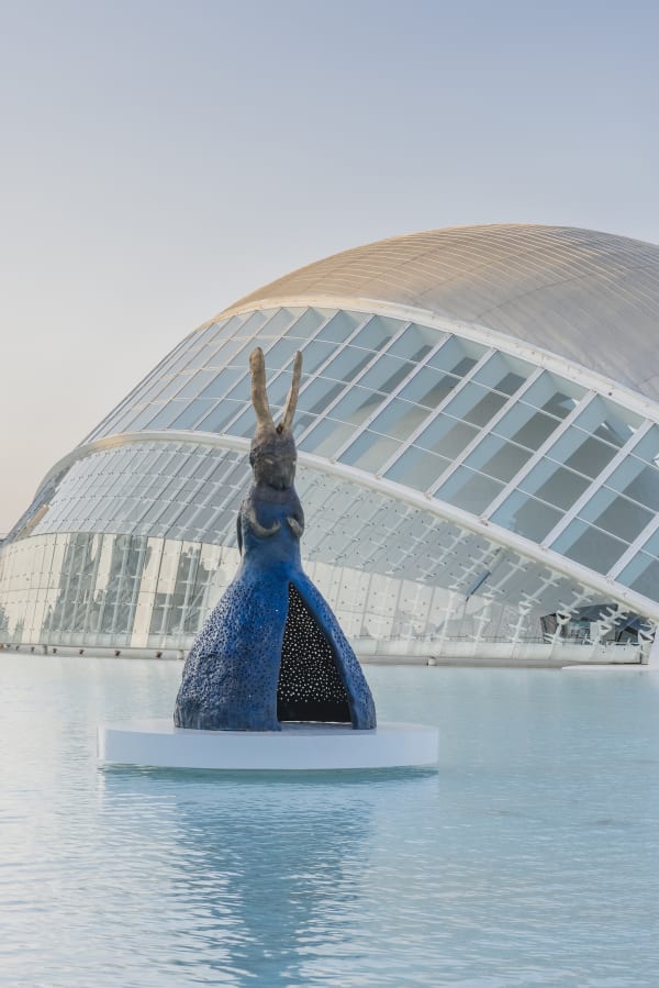 Installation view, Leiko Ikemura: Here We Are, CAC La Ciutat de les Arts i les Ciències, Valencia, Spain, 2021