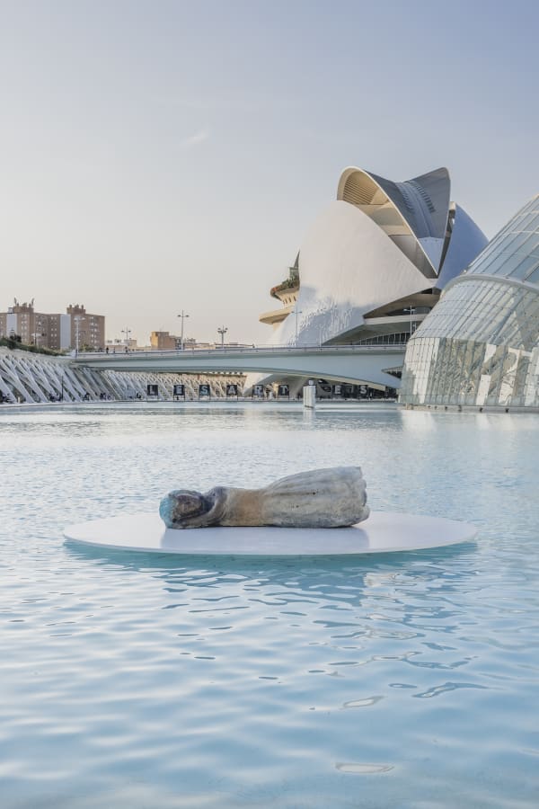 Installation view, Leiko Ikemura: Here We Are, CAC La Ciutat de les Arts i les Ciències, Valencia, Spain, 2021