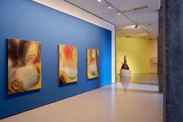 Installation view, Leiko Ikemura: Even more tomorrows, Centro de Arte Caja de Burgos CAB, Burgos, Spain, 2021