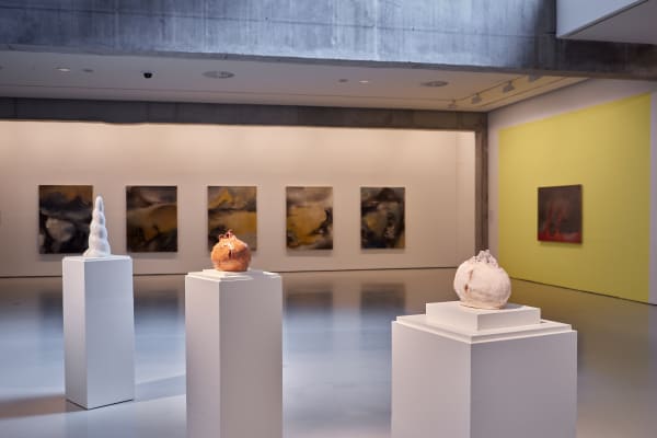 Installation view, Leiko Ikemura: Even more tomorrows, Centro de Arte Caja de Burgos CAB, Burgos, Spain, 2021