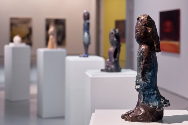 Installation view, Leiko Ikemura: Even more tomorrows, Centro de Arte Caja de Burgos CAB, Burgos, Spain, 2021
