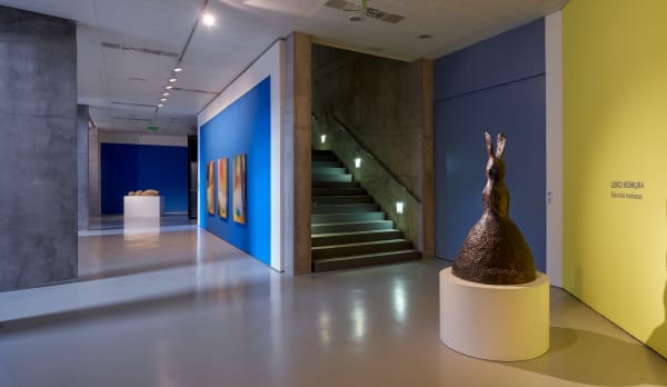 Installation view, Leiko Ikemura: Even more tomorrows, Centro de Arte Caja de Burgos CAB, Burgos, Spain, 2021